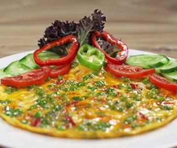 Sebzeli Omlet